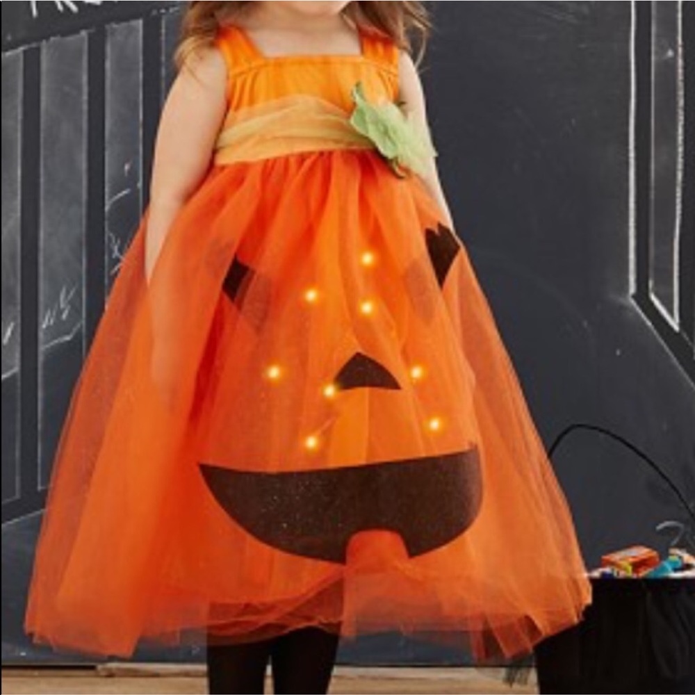 Pottery barn light up pumpkin costume